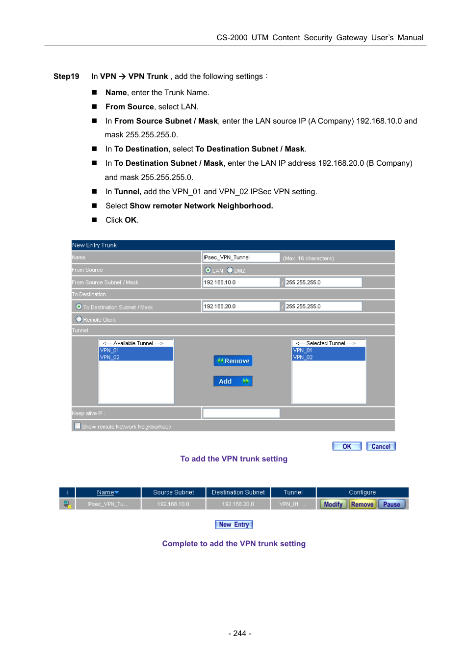 PLANET CS-2000 User Manual | Page 250 / 573