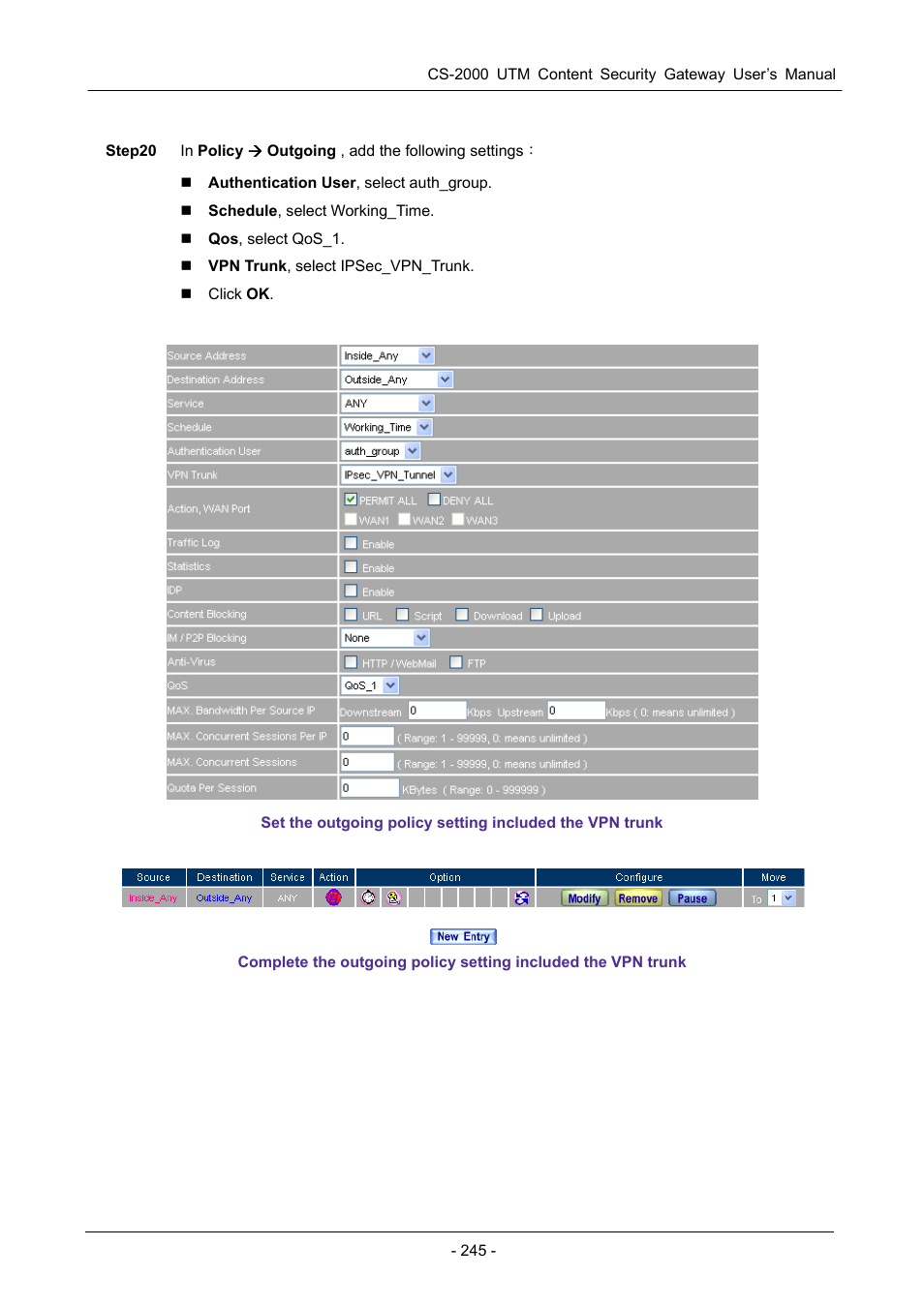 PLANET CS-2000 User Manual | Page 251 / 573