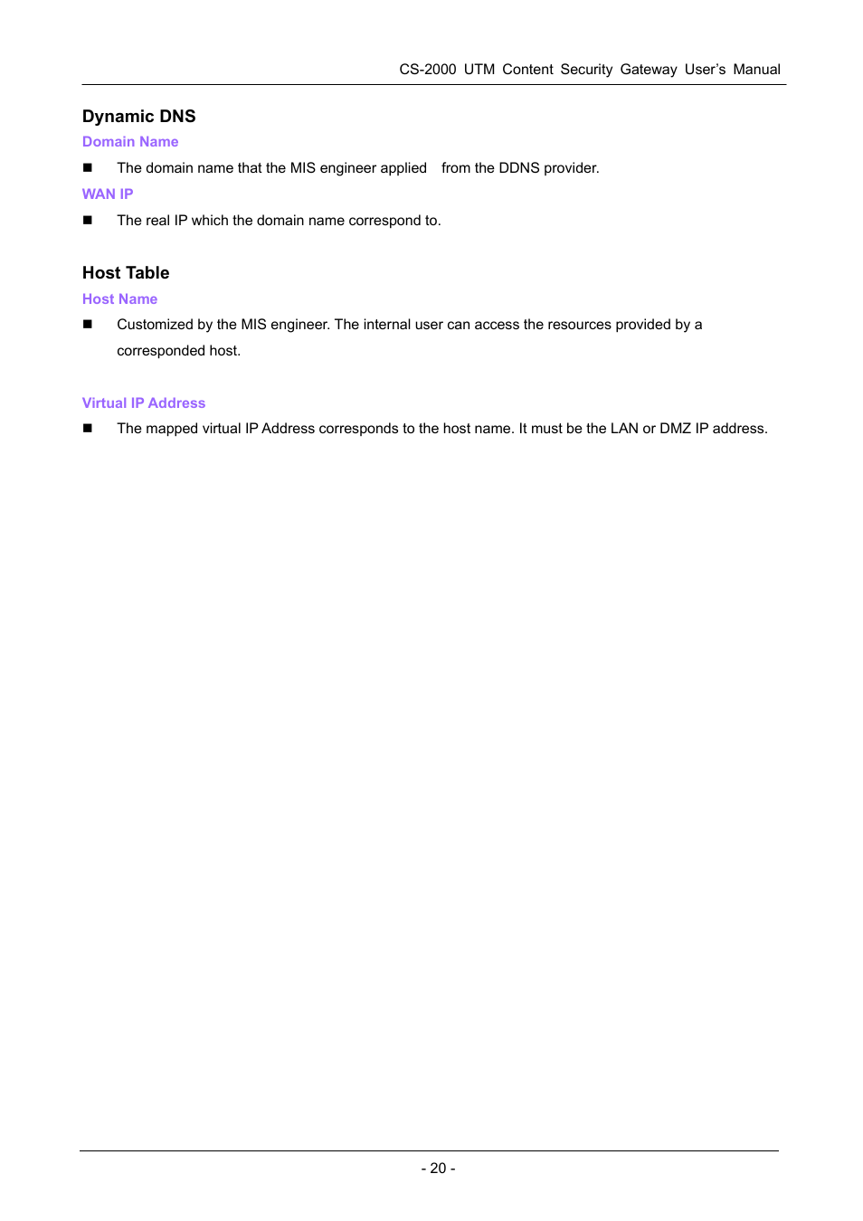 PLANET CS-2000 User Manual | Page 26 / 573
