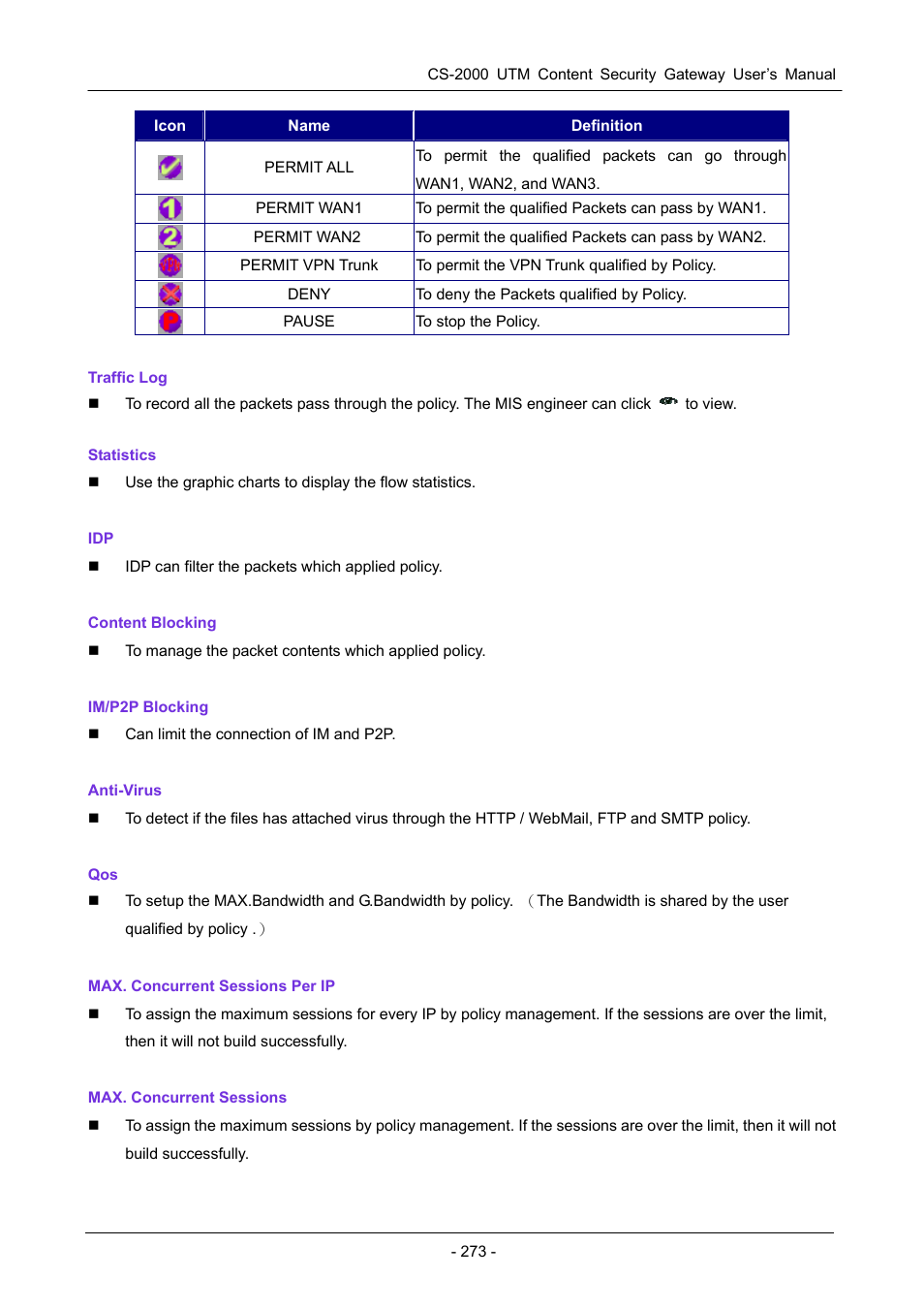 PLANET CS-2000 User Manual | Page 279 / 573