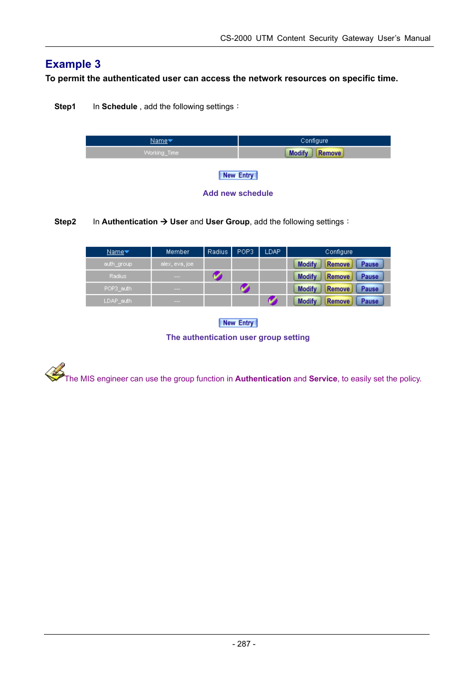Example 3 | PLANET CS-2000 User Manual | Page 293 / 573