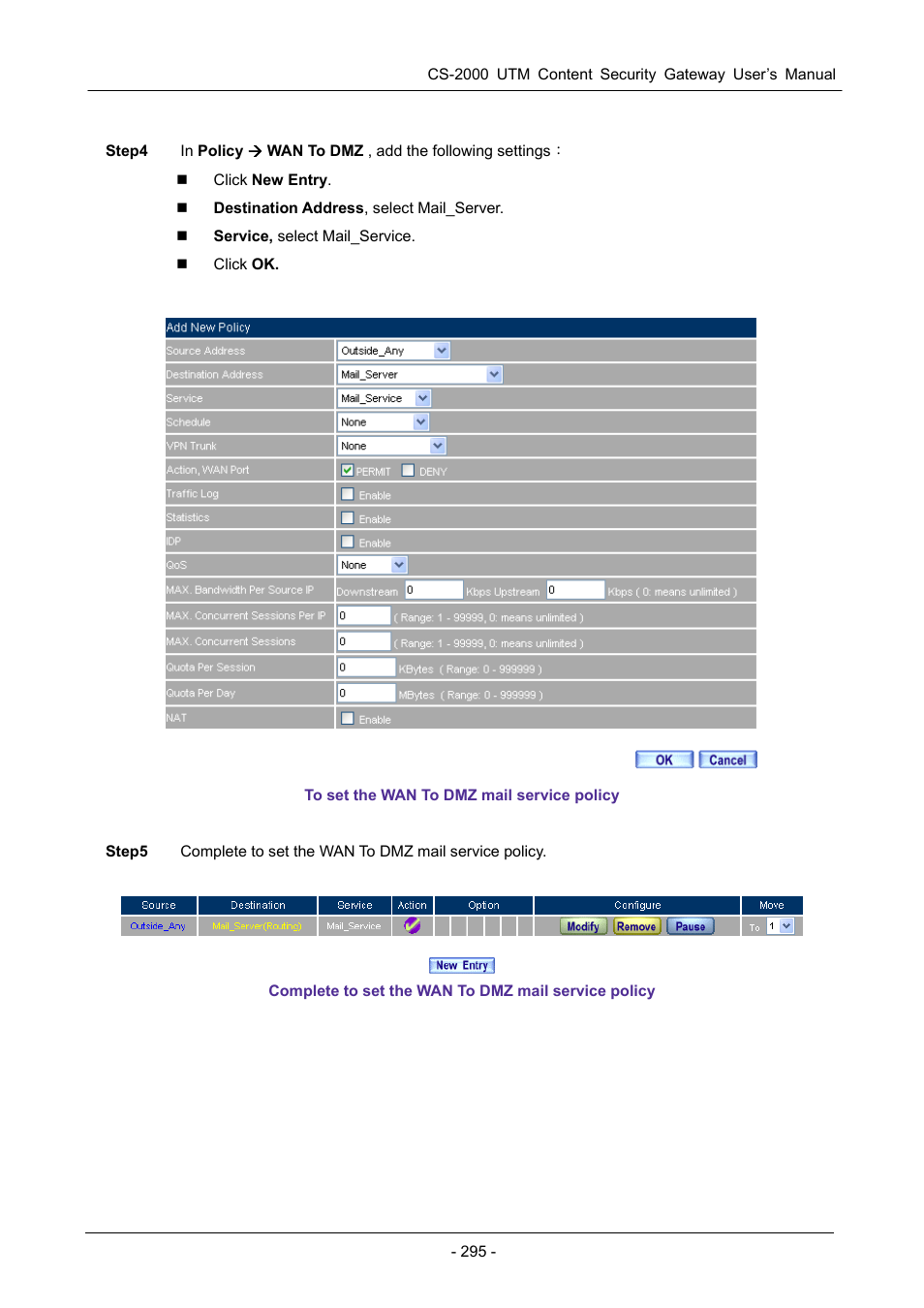 PLANET CS-2000 User Manual | Page 301 / 573