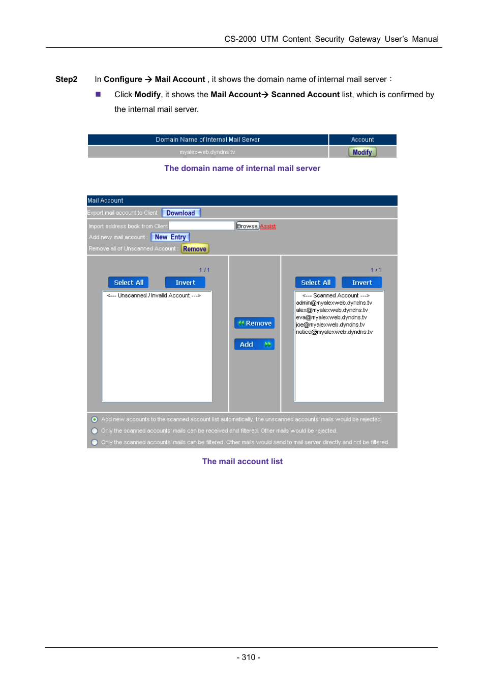PLANET CS-2000 User Manual | Page 316 / 573