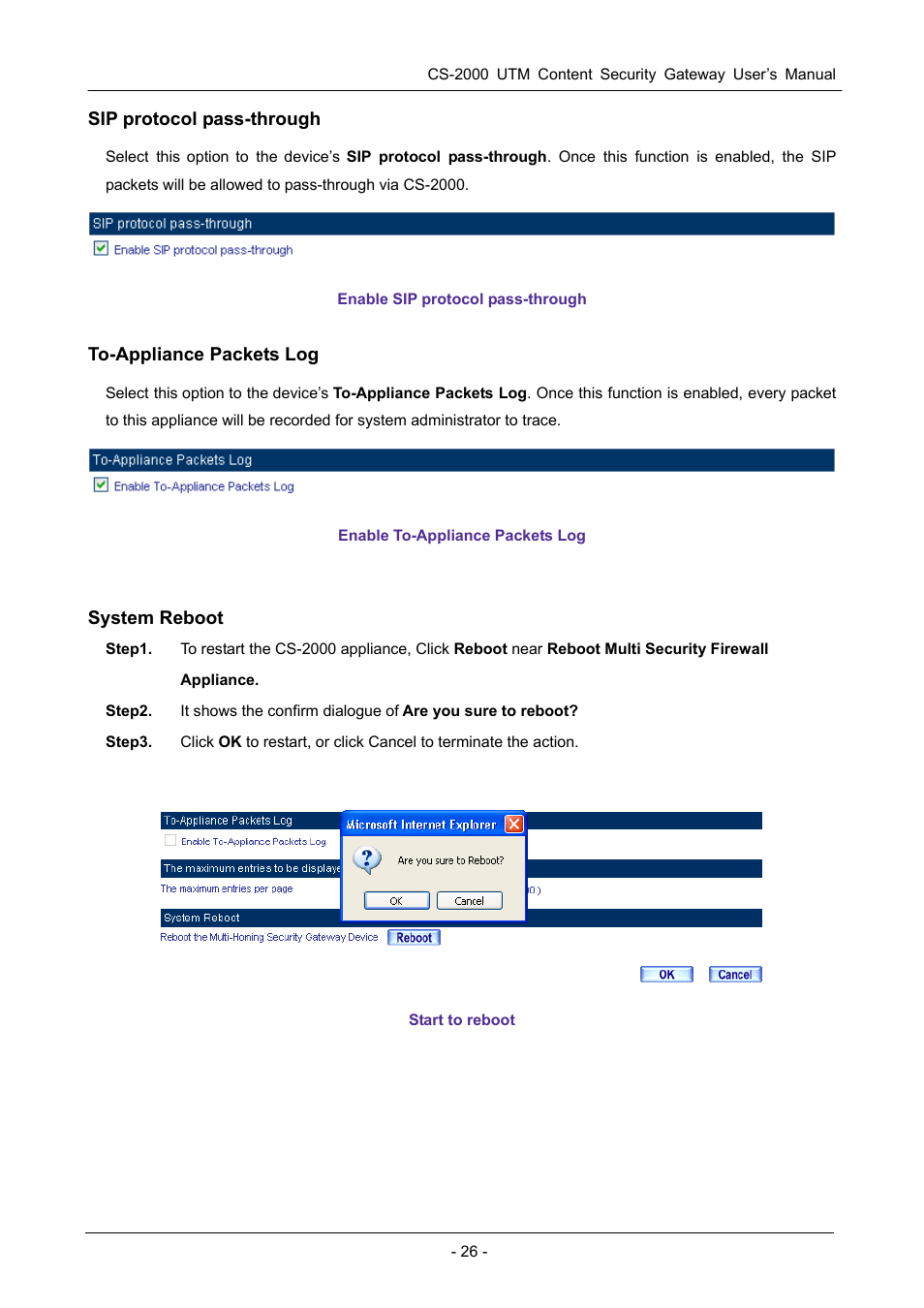 PLANET CS-2000 User Manual | Page 32 / 573