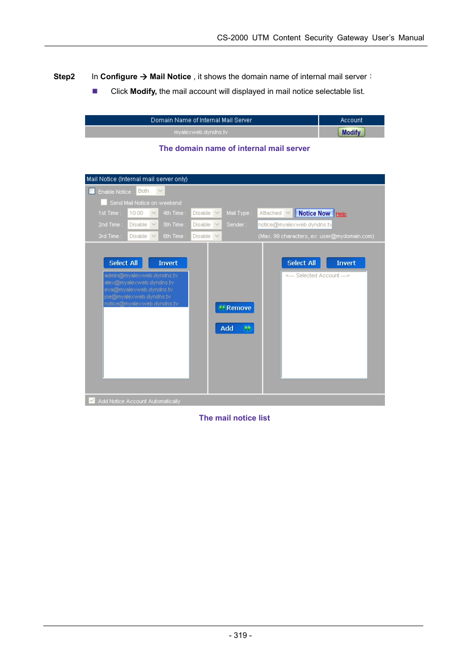 PLANET CS-2000 User Manual | Page 325 / 573