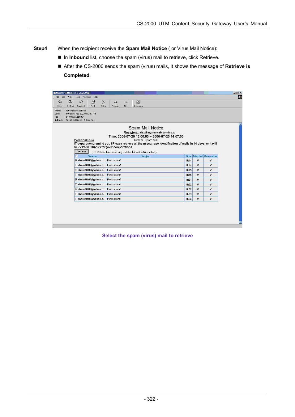 PLANET CS-2000 User Manual | Page 328 / 573