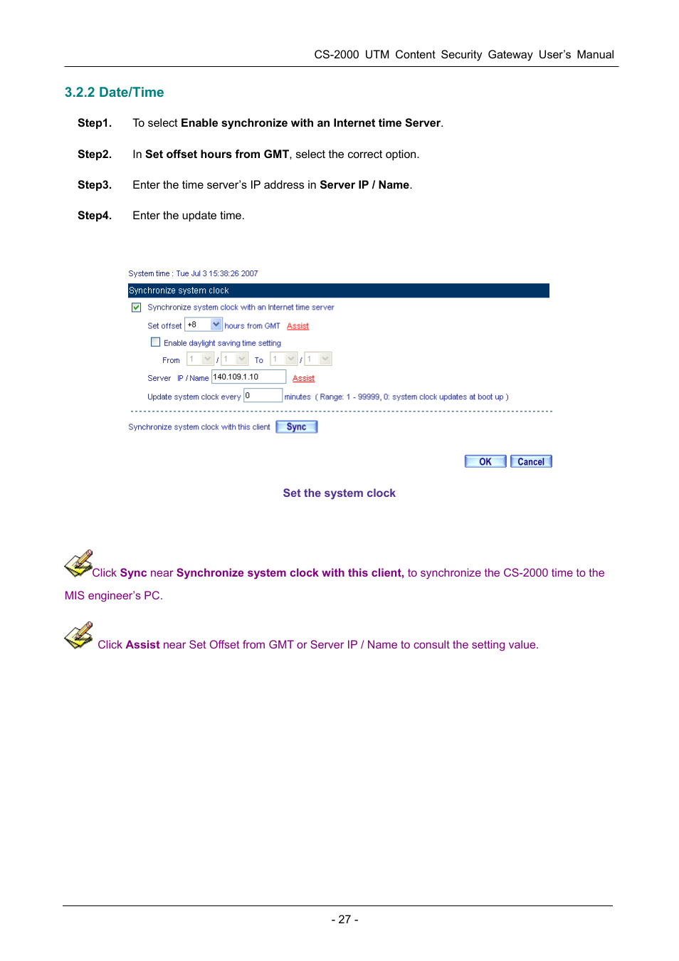 2 date/time | PLANET CS-2000 User Manual | Page 33 / 573