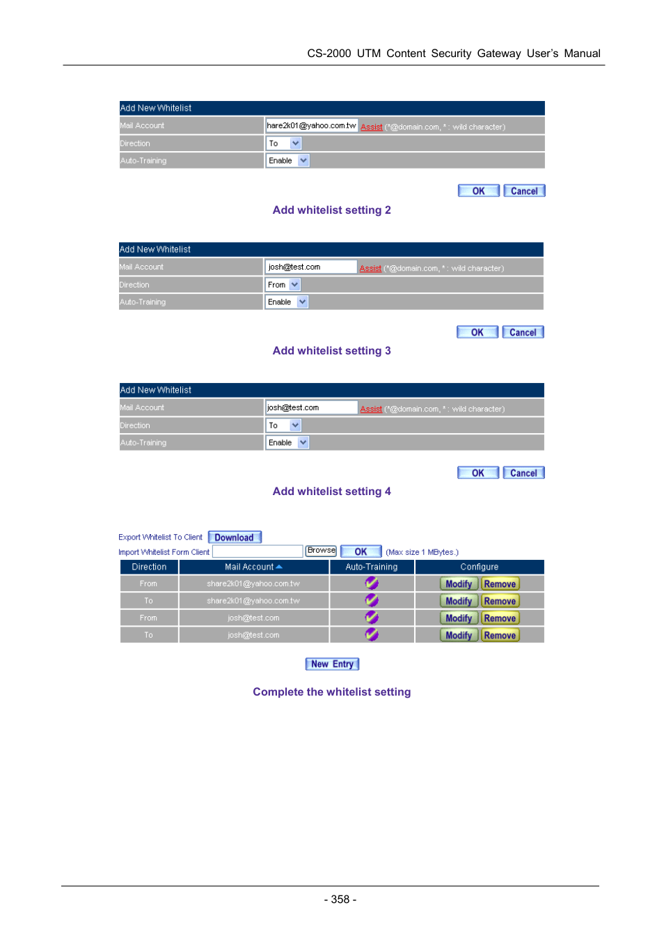 PLANET CS-2000 User Manual | Page 364 / 573