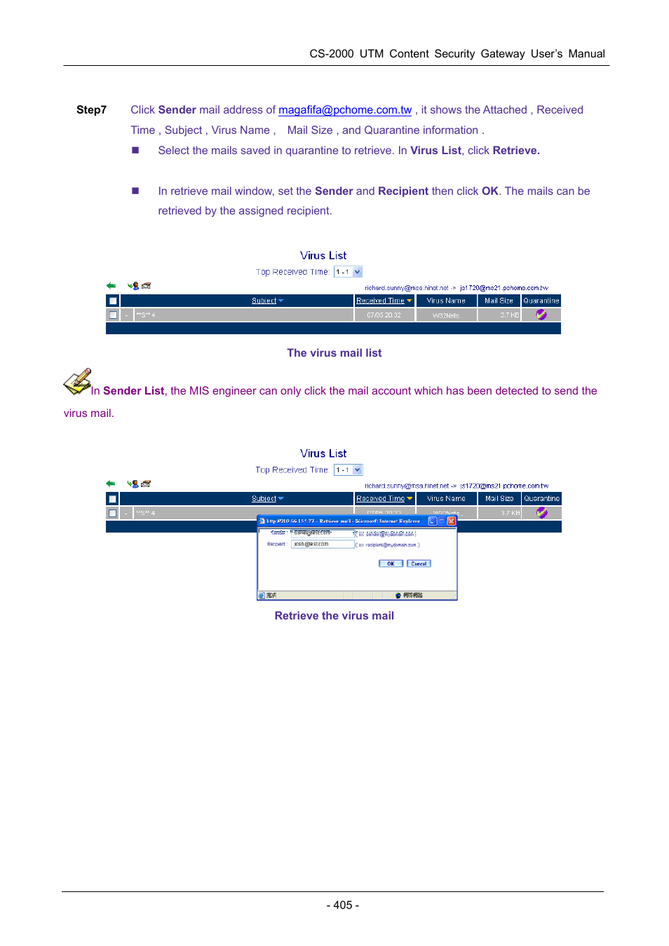 PLANET CS-2000 User Manual | Page 411 / 573