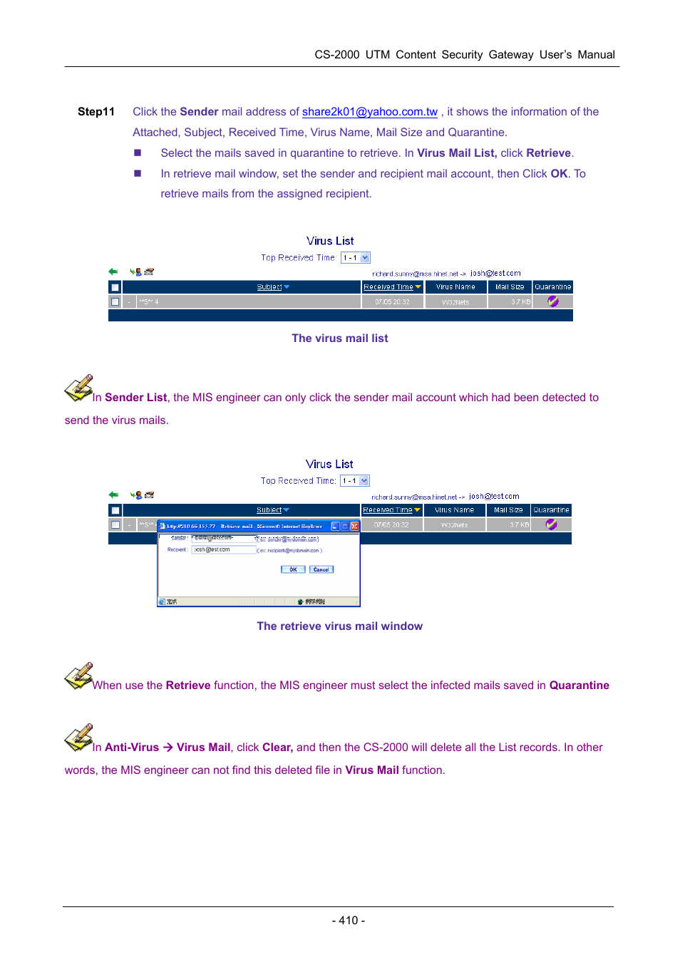 PLANET CS-2000 User Manual | Page 416 / 573