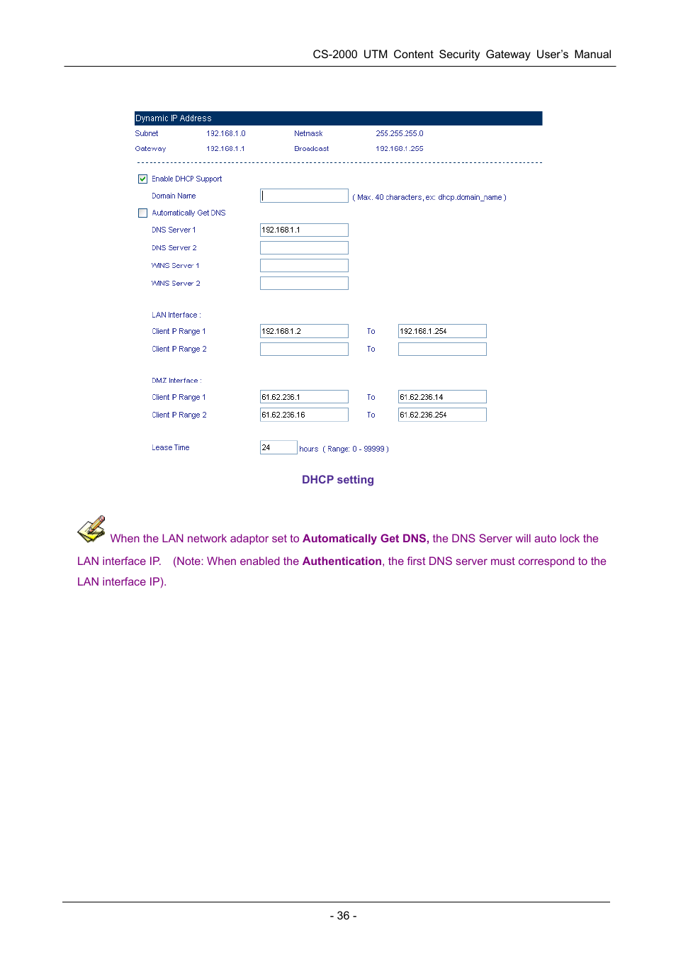 PLANET CS-2000 User Manual | Page 42 / 573