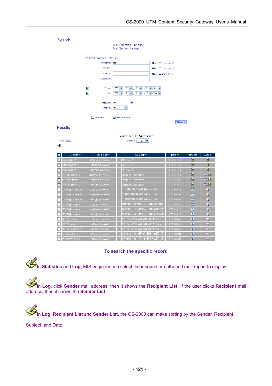 PLANET CS-2000 User Manual | Page 427 / 573