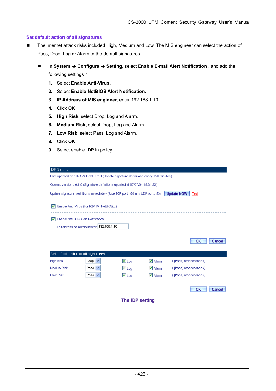PLANET CS-2000 User Manual | Page 432 / 573