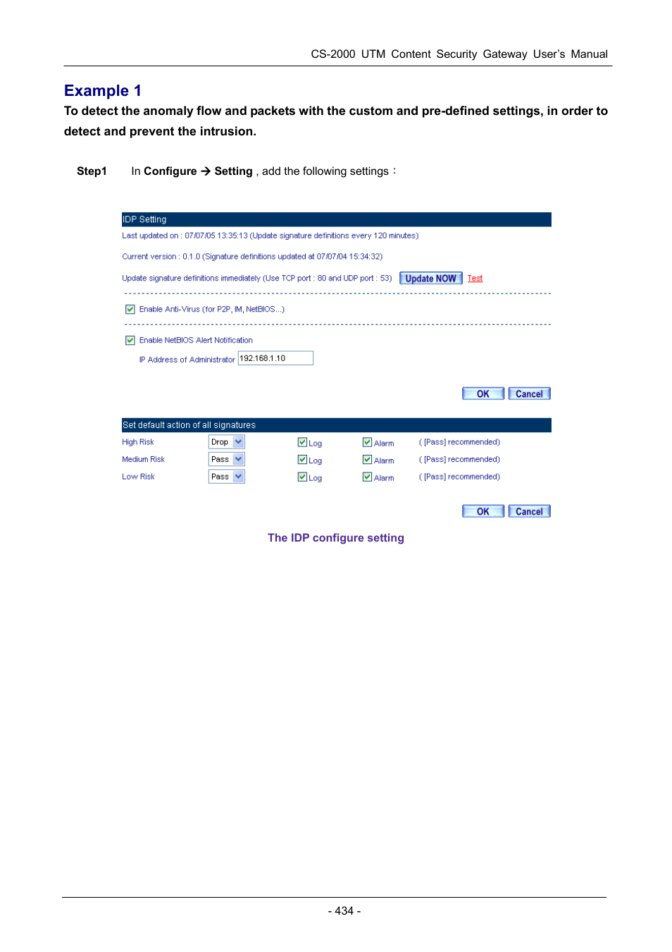 Example 1 | PLANET CS-2000 User Manual | Page 440 / 573