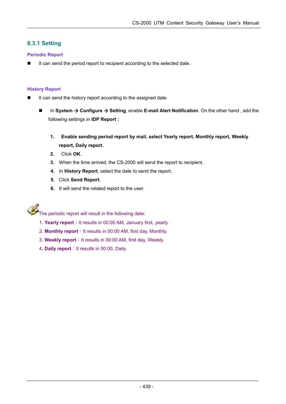 1 setting | PLANET CS-2000 User Manual | Page 445 / 573