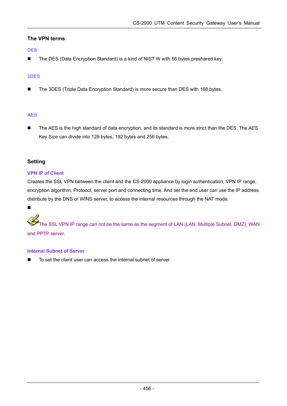 PLANET CS-2000 User Manual | Page 462 / 573