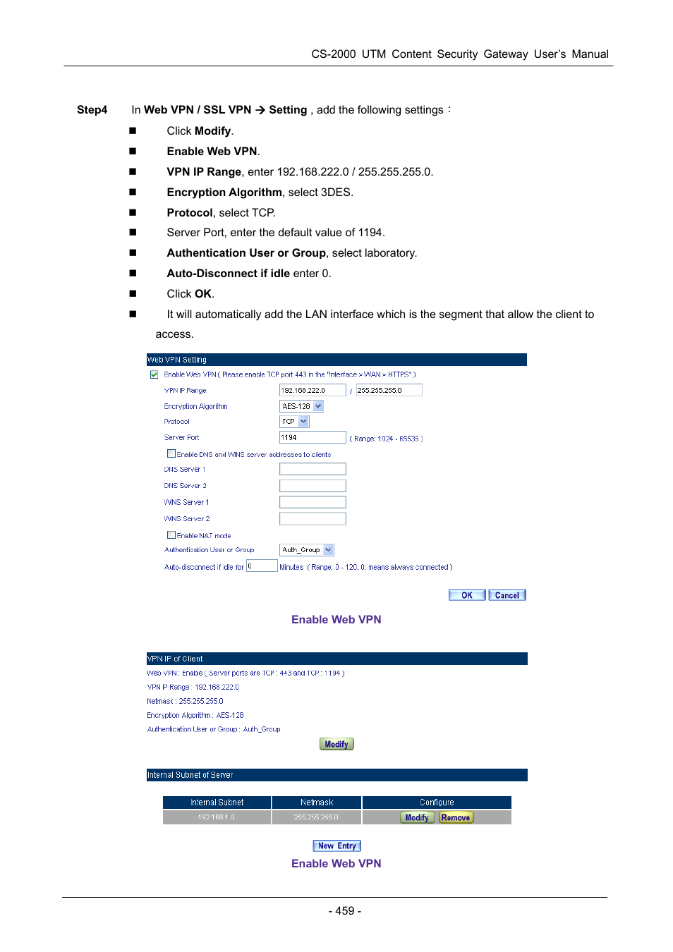 PLANET CS-2000 User Manual | Page 465 / 573