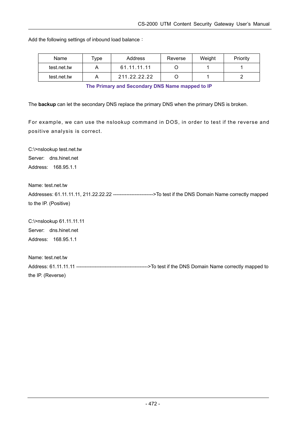 PLANET CS-2000 User Manual | Page 478 / 573