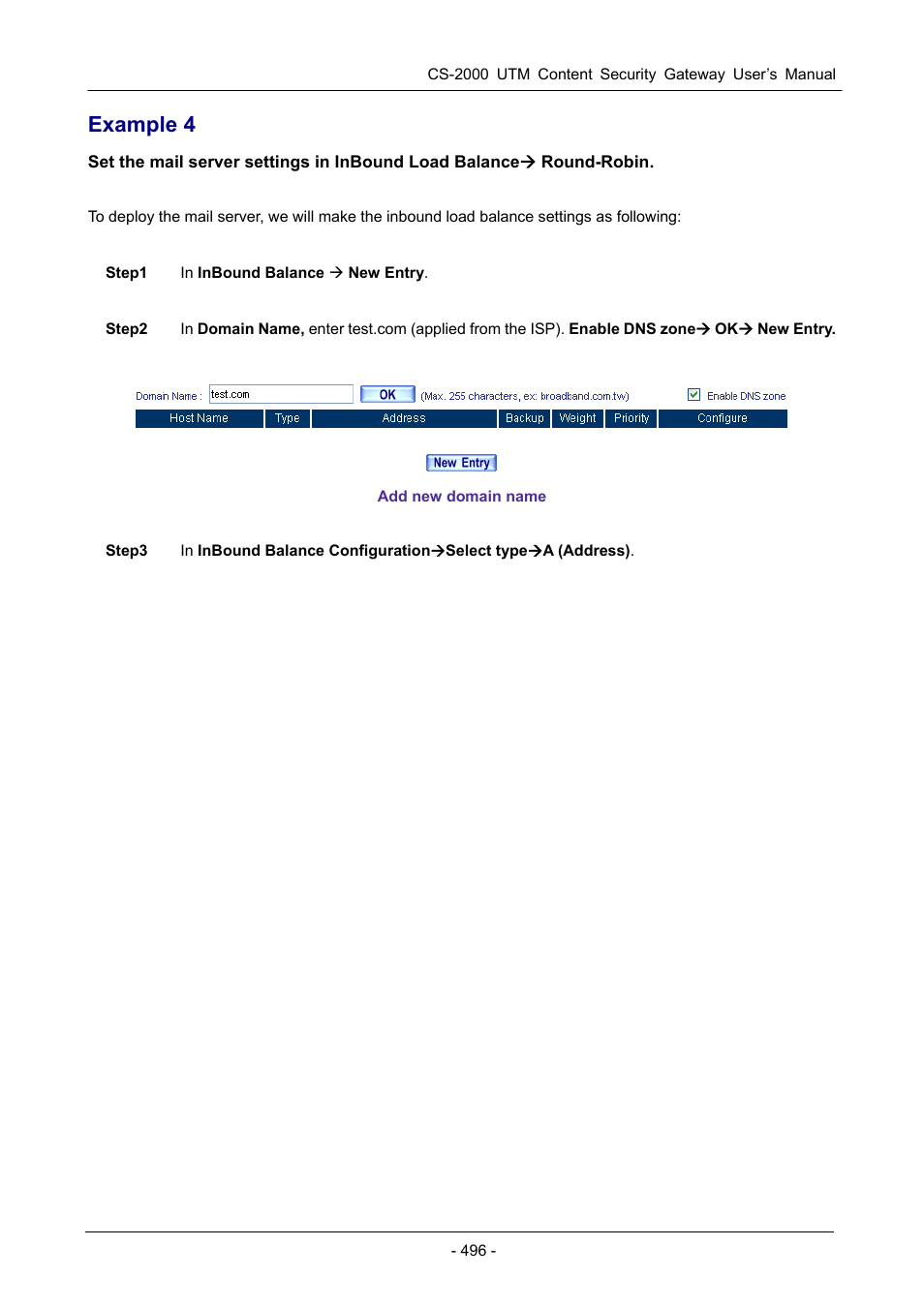 Example 4 | PLANET CS-2000 User Manual | Page 502 / 573