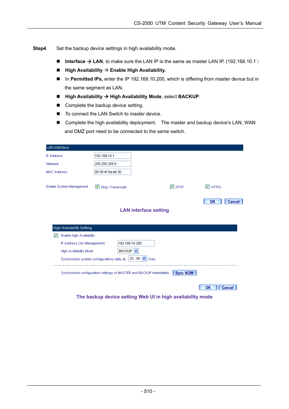 PLANET CS-2000 User Manual | Page 516 / 573