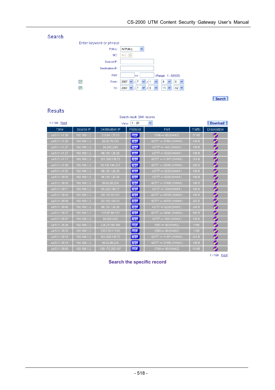 PLANET CS-2000 User Manual | Page 524 / 573