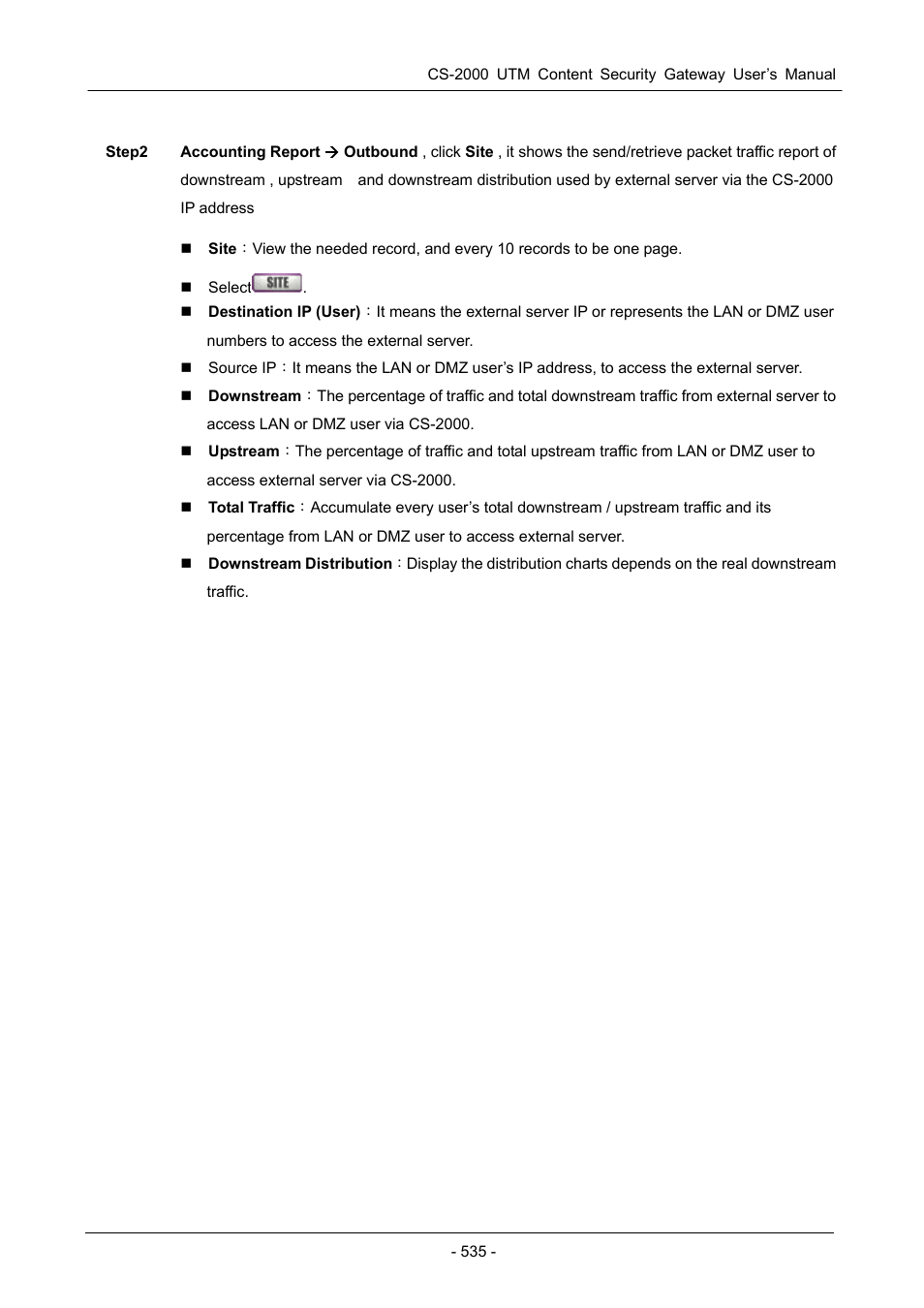 PLANET CS-2000 User Manual | Page 541 / 573