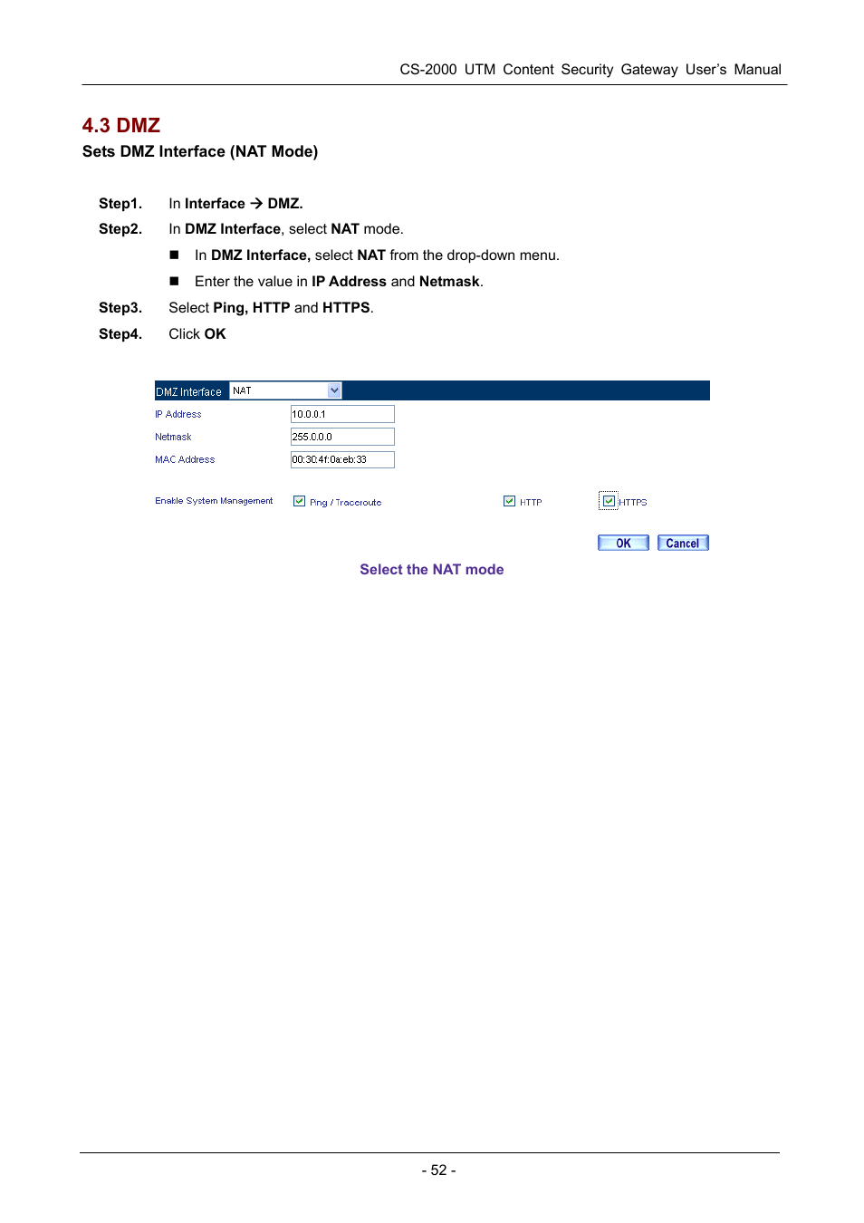 3 dmz | PLANET CS-2000 User Manual | Page 58 / 573