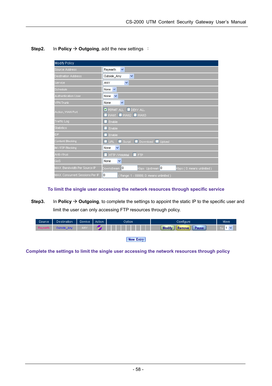 PLANET CS-2000 User Manual | Page 64 / 573