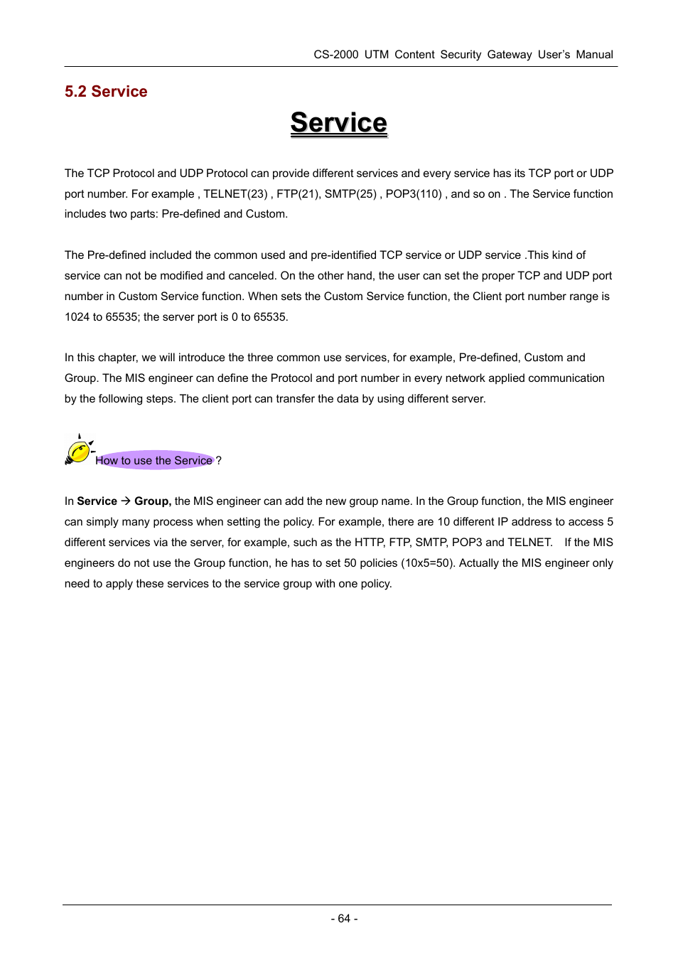 2 service | PLANET CS-2000 User Manual | Page 70 / 573