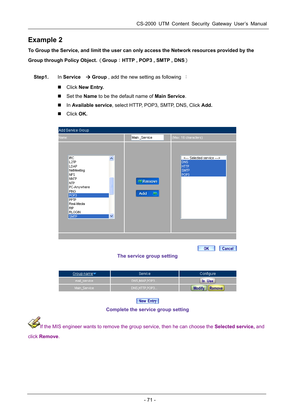 Example 2 | PLANET CS-2000 User Manual | Page 77 / 573