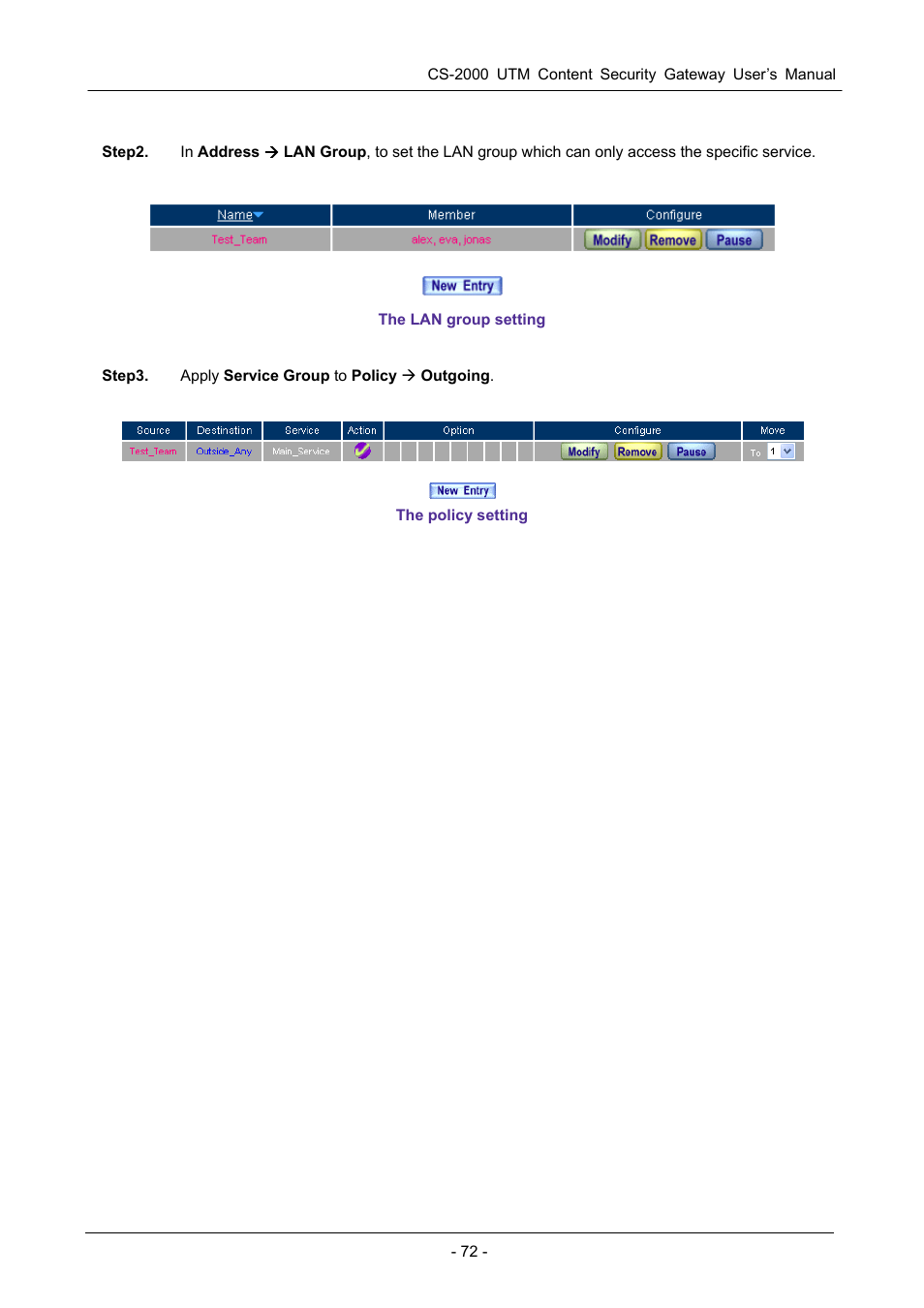 PLANET CS-2000 User Manual | Page 78 / 573