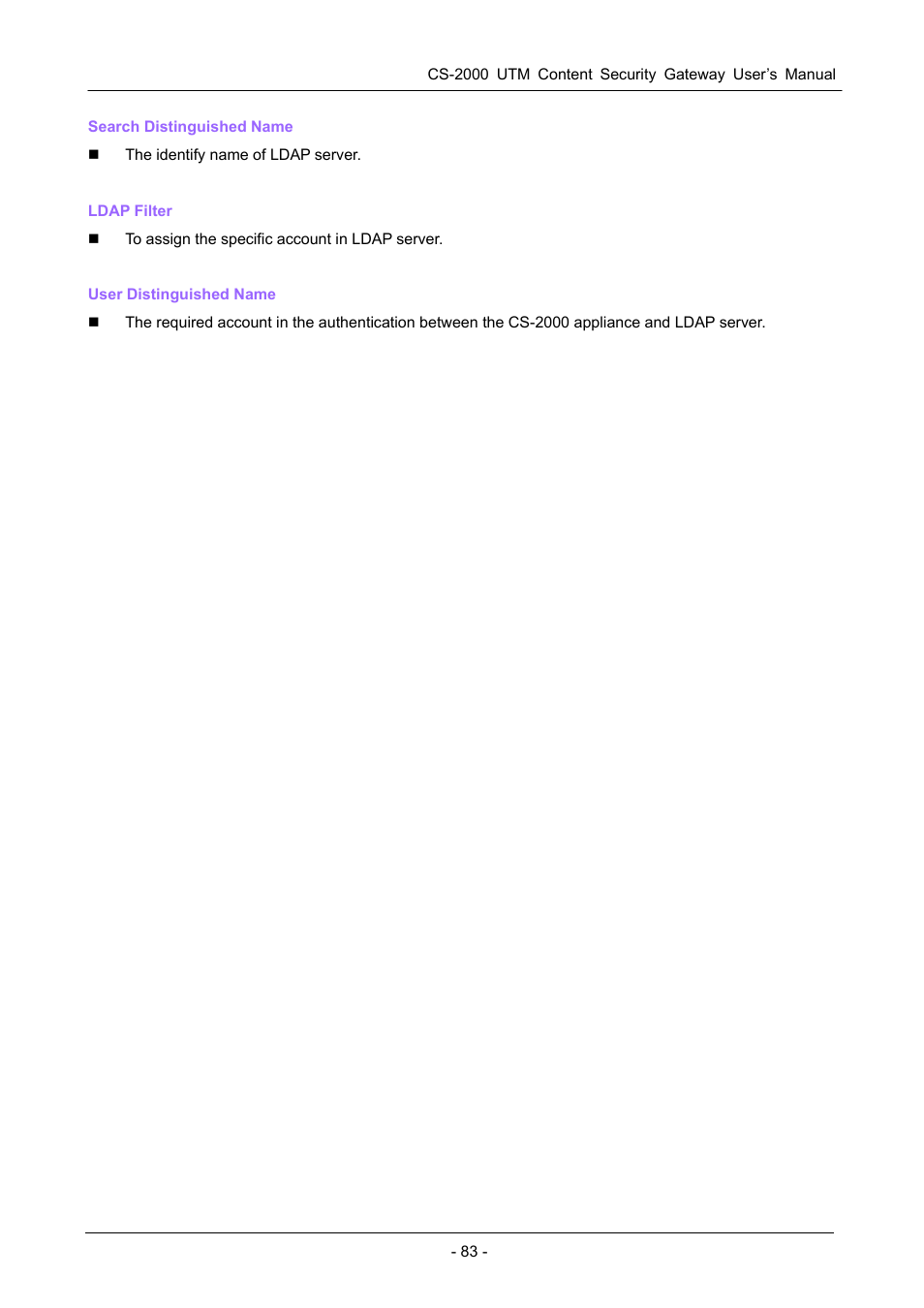 PLANET CS-2000 User Manual | Page 89 / 573