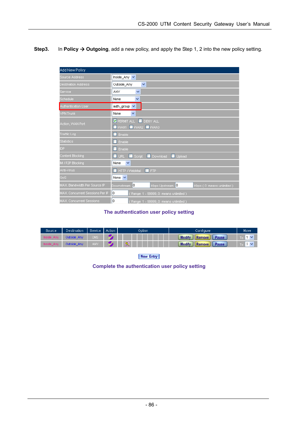 PLANET CS-2000 User Manual | Page 92 / 573