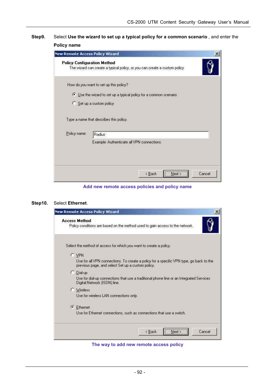 PLANET CS-2000 User Manual | Page 98 / 573