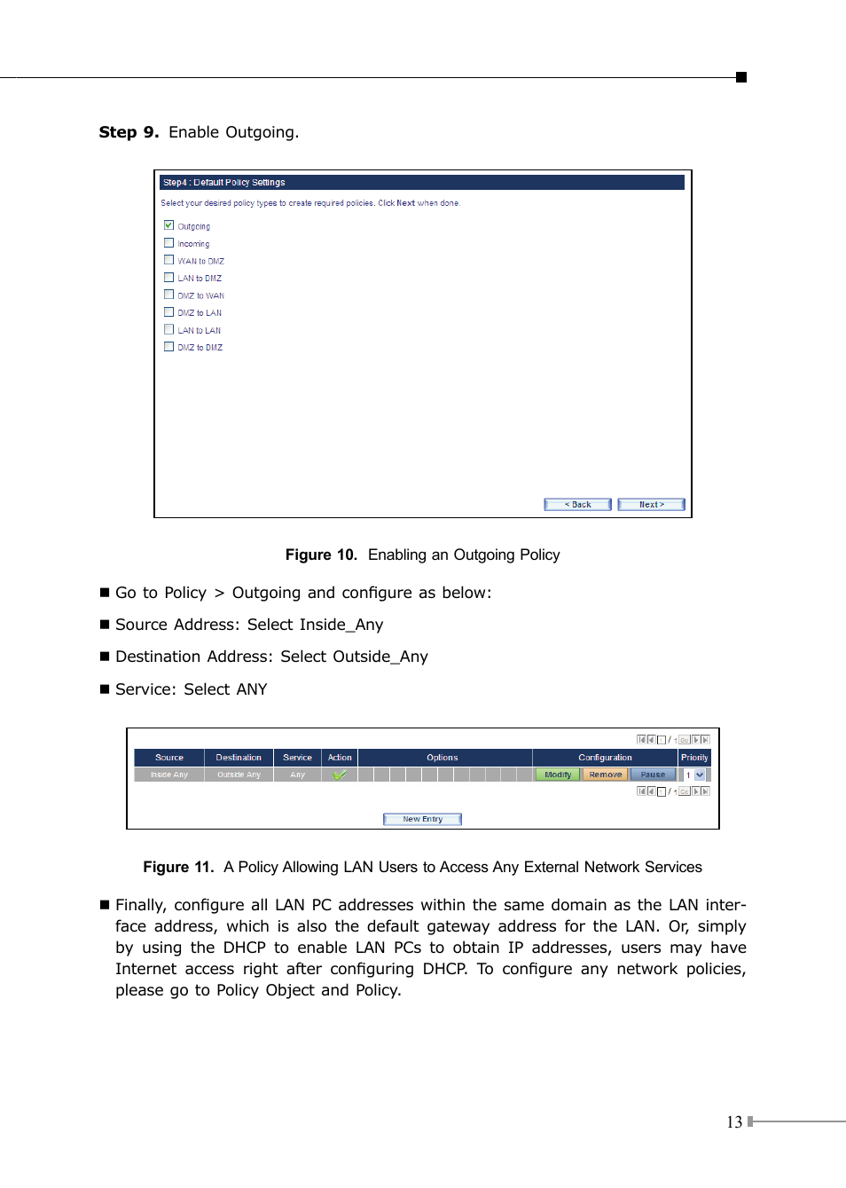 PLANET CS-2001 User Manual | Page 13 / 16