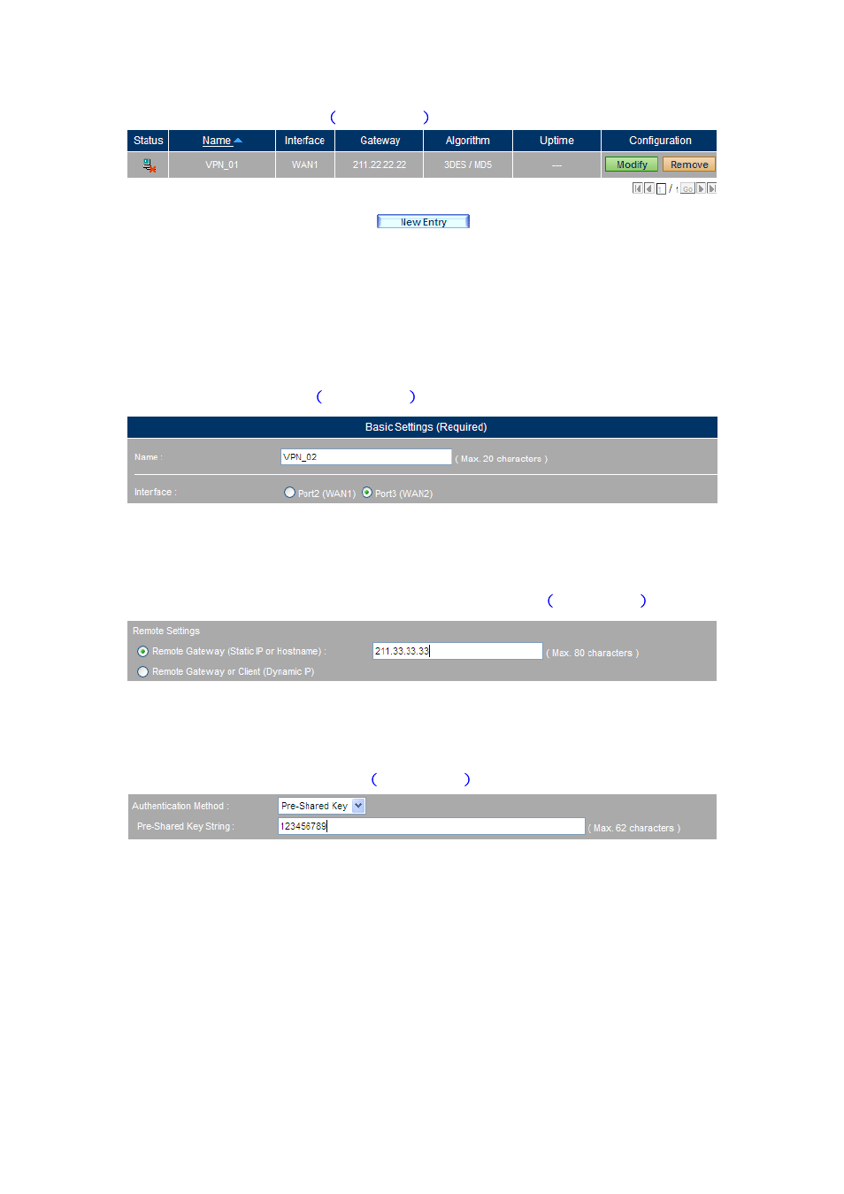 PLANET CS-2001 User Manual | Page 342 / 848