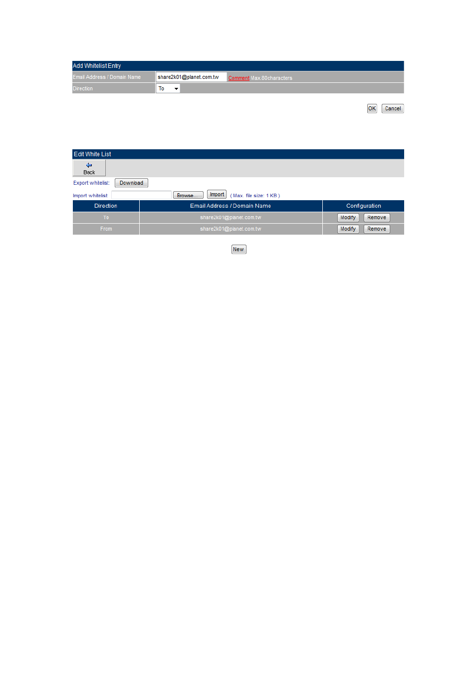 PLANET CS-2001 User Manual | Page 441 / 848