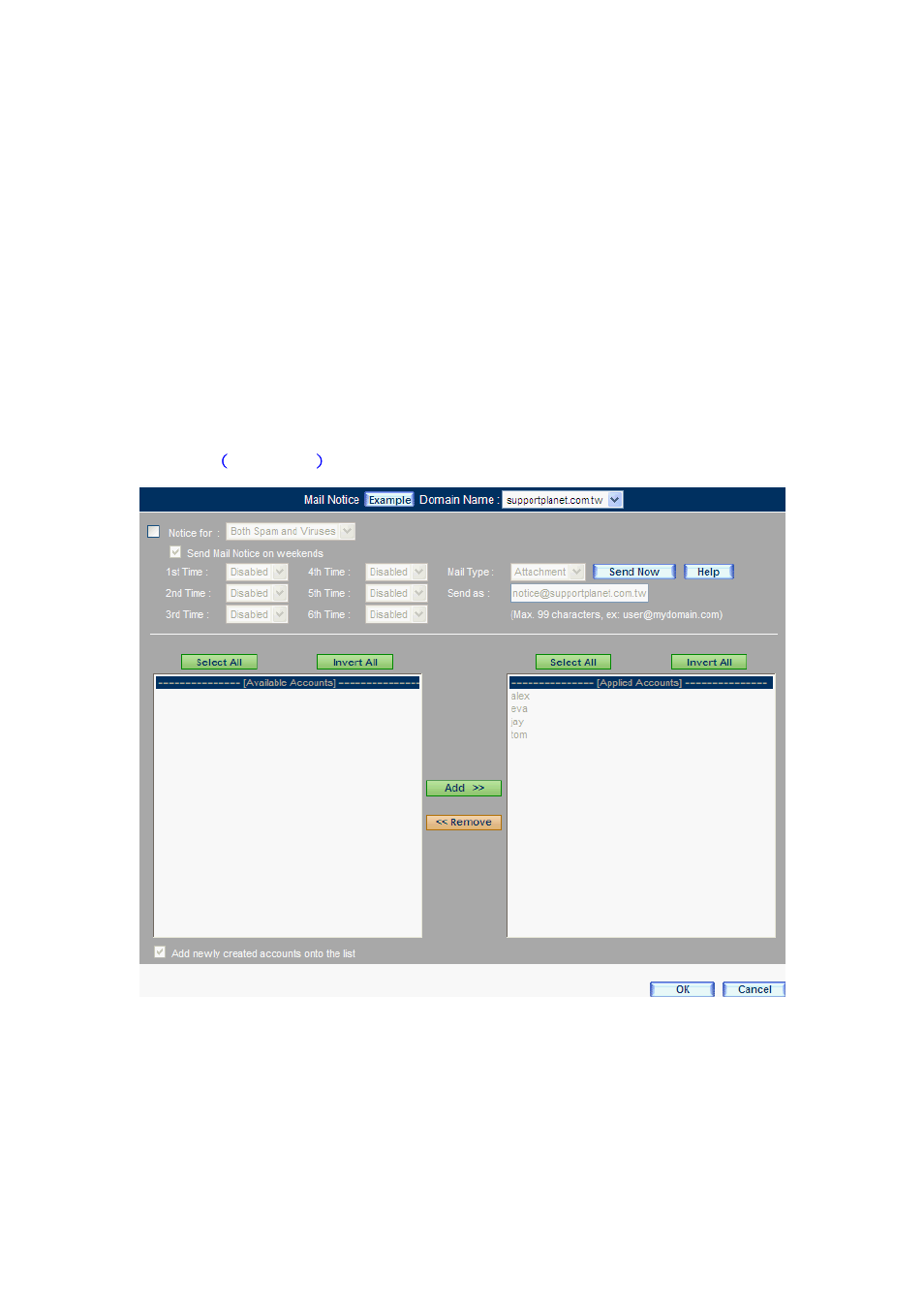4 mail notice | PLANET CS-2001 User Manual | Page 451 / 848