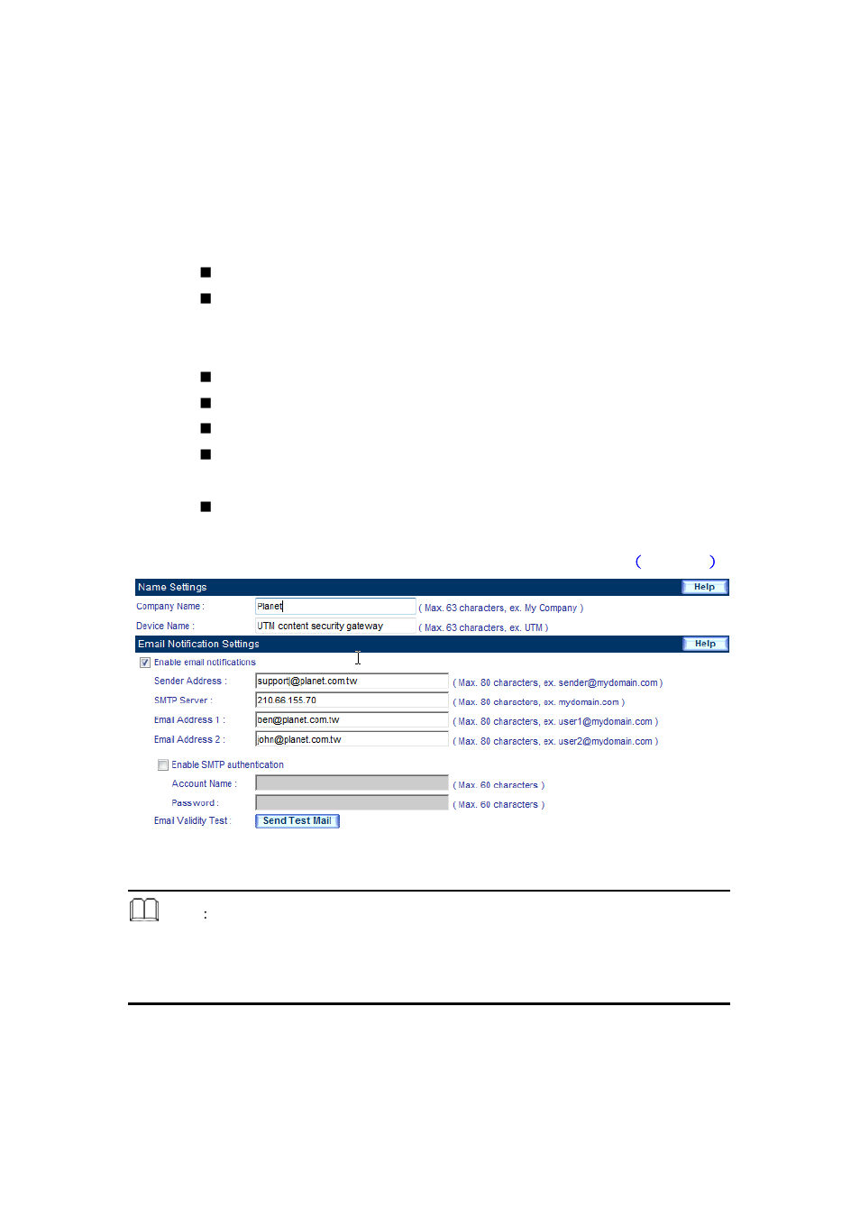 4 enabling email alert notification | PLANET CS-2001 User Manual | Page 49 / 848