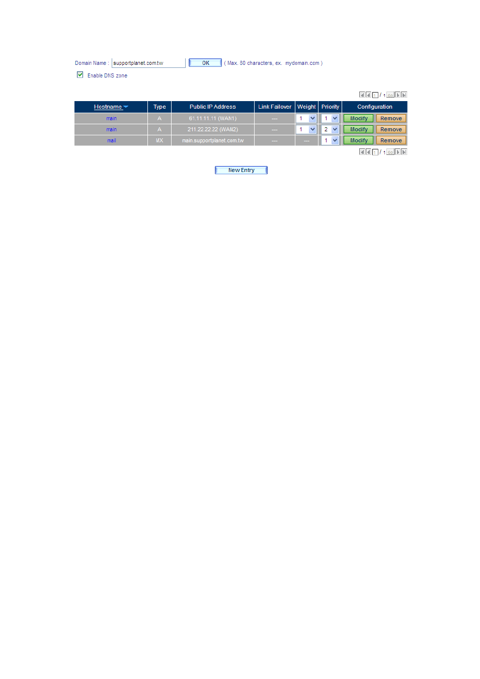 PLANET CS-2001 User Manual | Page 745 / 848