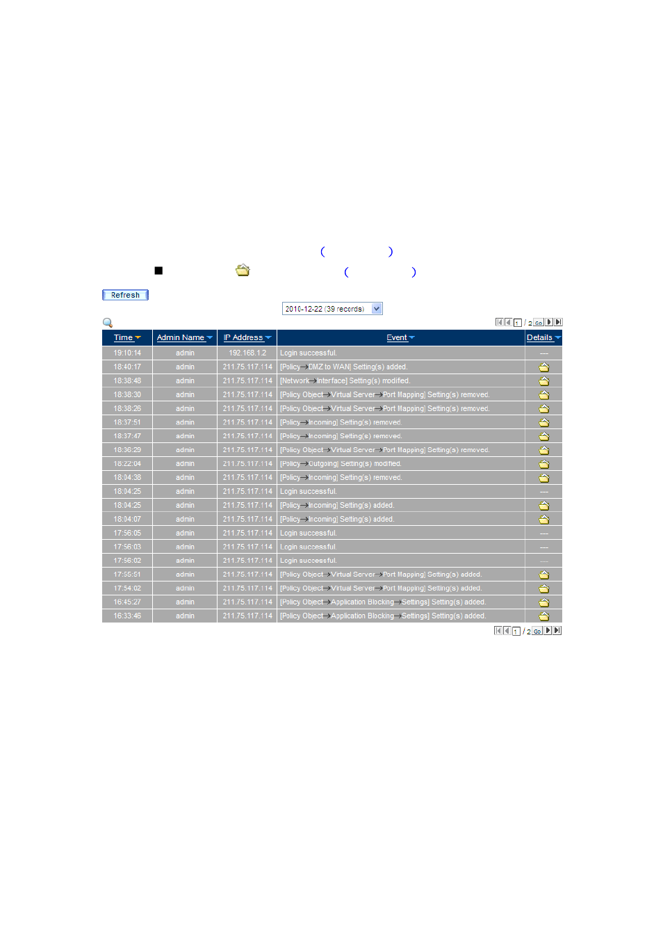 2 event | PLANET CS-2001 User Manual | Page 783 / 848