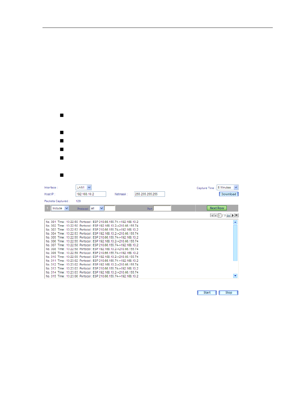 3 packet capture | PLANET CS-2001 User Manual | Page 833 / 848