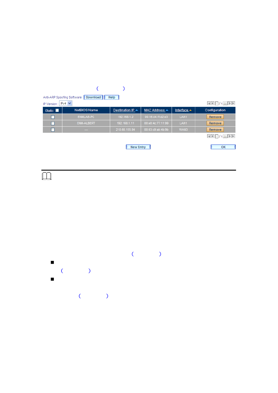 4 arp table | PLANET CS-2001 User Manual | Page 842 / 848
