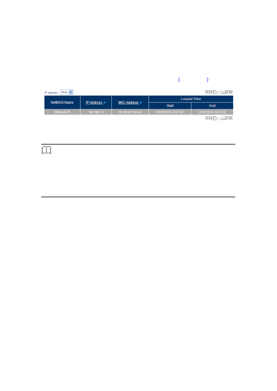 6 dhcp clients | PLANET CS-2001 User Manual | Page 847 / 848