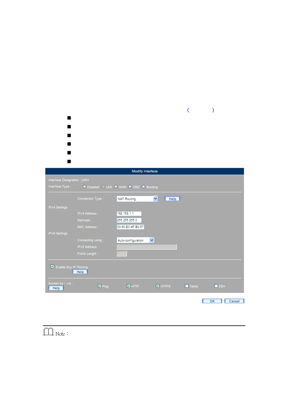 1 modifying the lan interface (nat / routing) | PLANET CS-2001 User Manual | Page 96 / 848