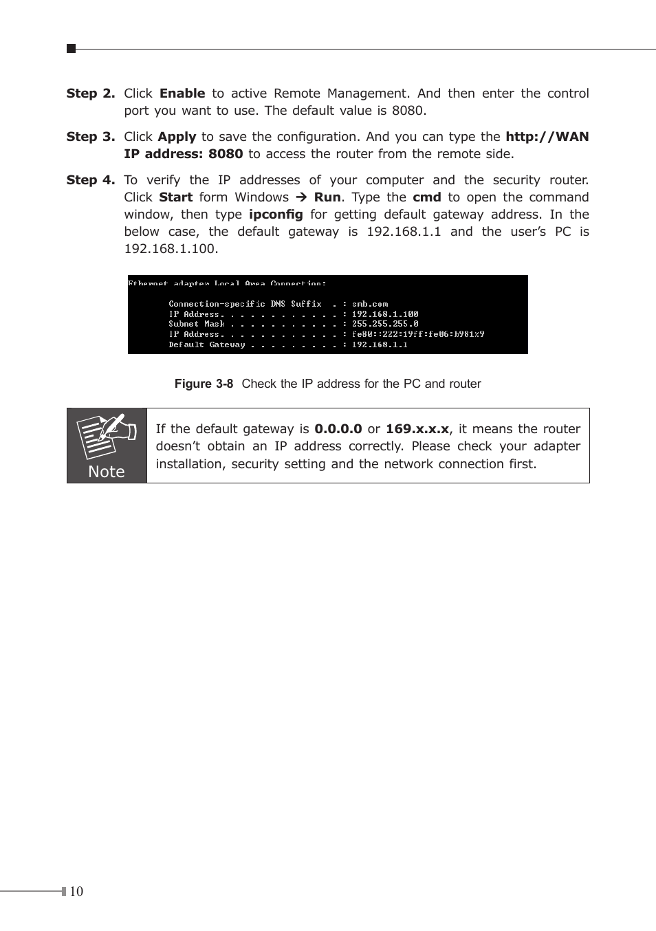 PLANET CS-5800 User Manual | Page 10 / 12