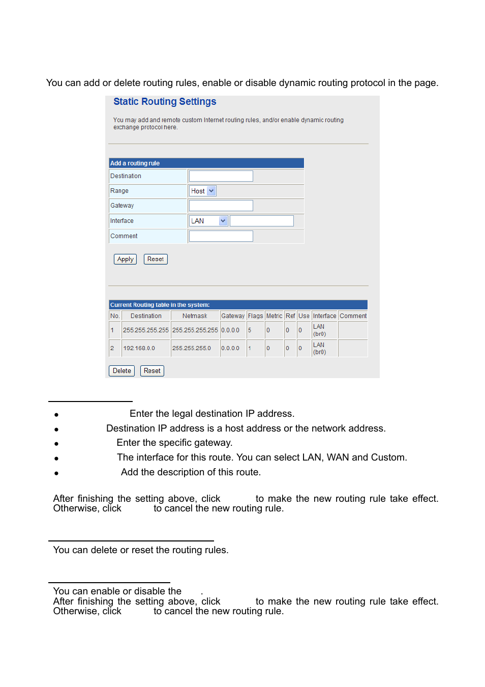 4 advanced routing | PLANET FRT-401 User Manual | Page 33 / 76