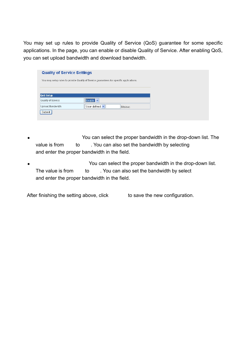 5 qos | PLANET FRT-401 User Manual | Page 34 / 76