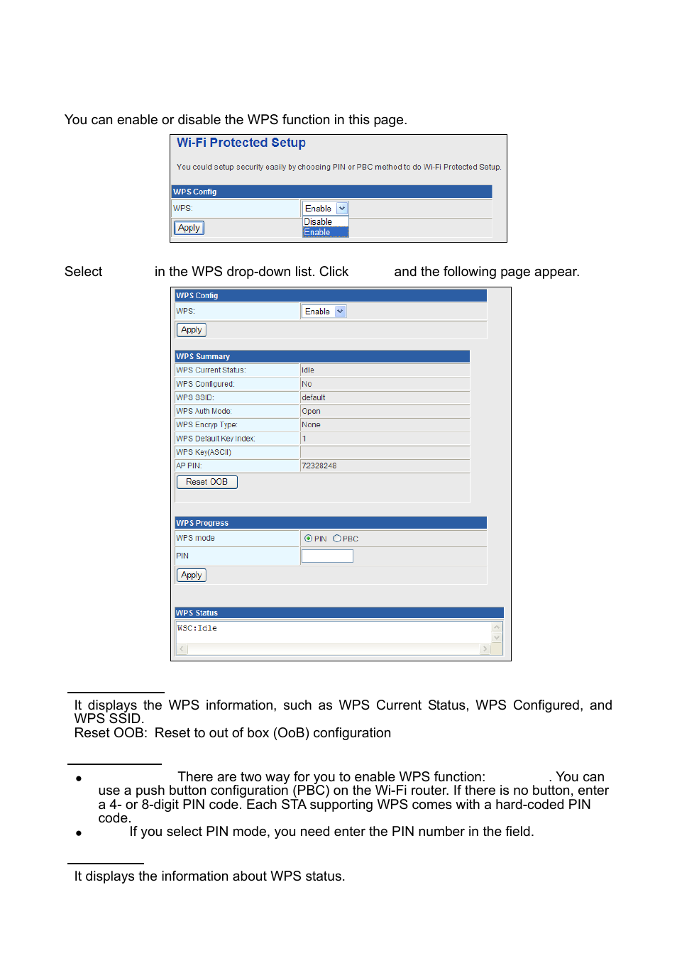 5 wps | PLANET FRT-401 User Manual | Page 43 / 76