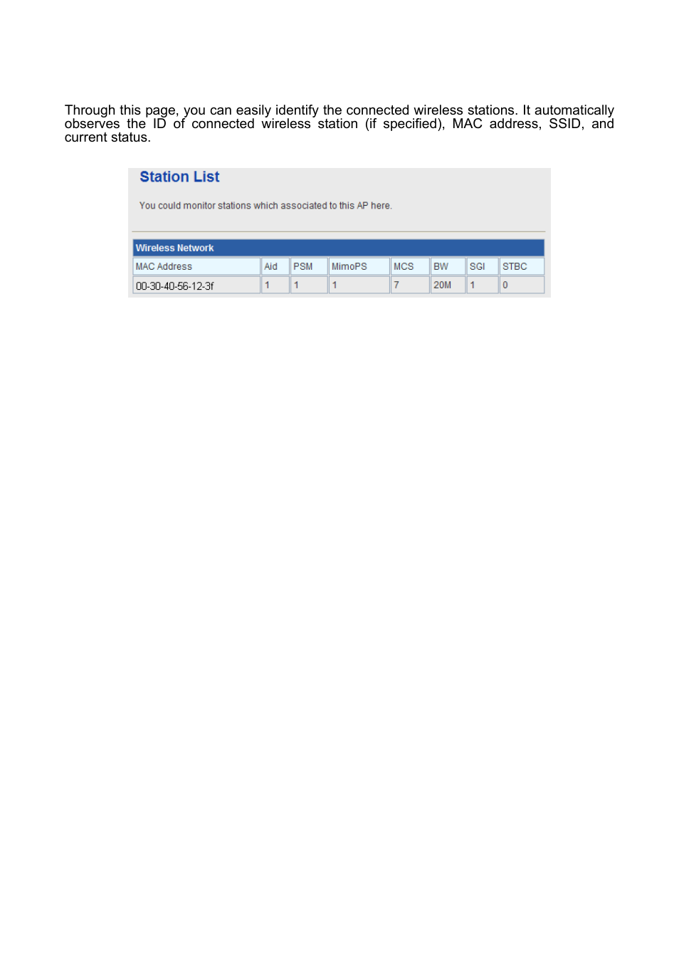 6 station list | PLANET FRT-401 User Manual | Page 44 / 76